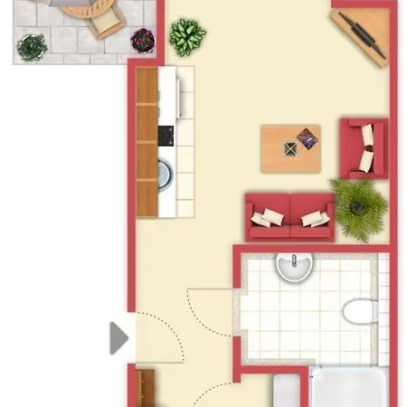 Am Grooten Steen 14, 1 Appartement Duhnen